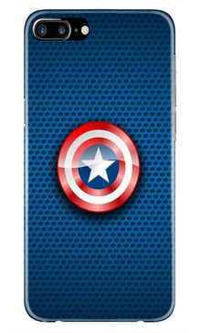 Captain America Shield Mobile Back Case for iPhone 7 Plus (Design - 253)