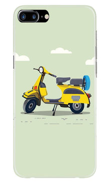 Vintage Scooter Mobile Back Case for iPhone 7 Plus (Design - 260)