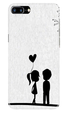 Cute Kid Couple Mobile Back Case for iPhone 7 Plus (Design - 283)
