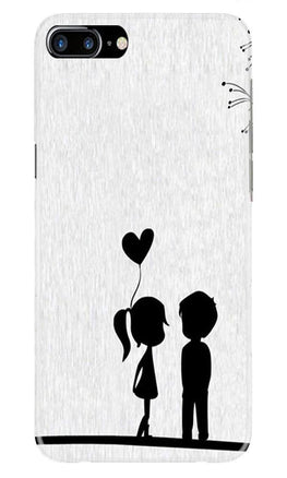 Cute Kid Couple Case for iPhone 7 Plus (Design No. 283)