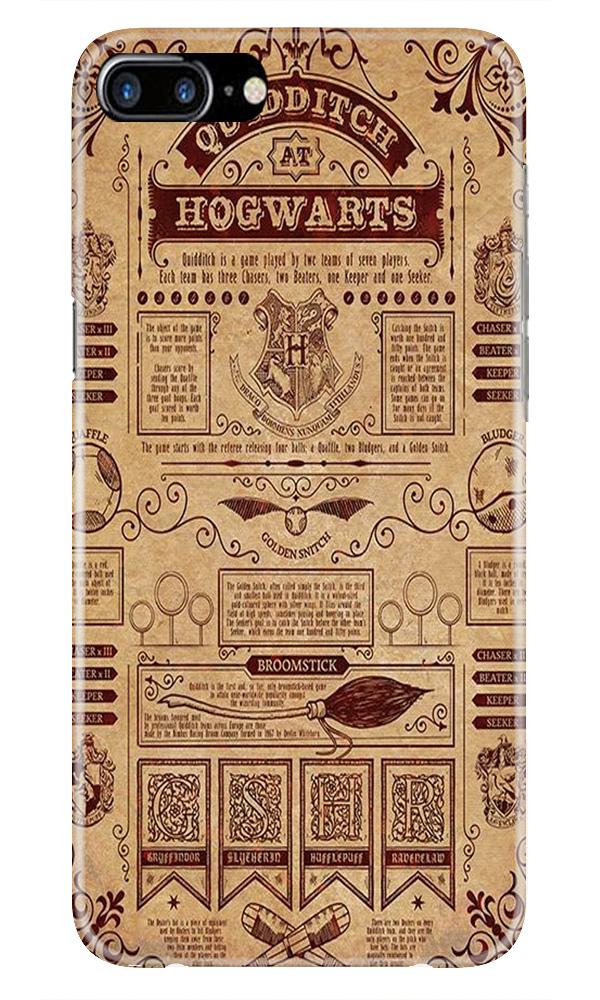 Hogwarts Mobile Back Case for iPhone 7 Plus  (Design - 304)