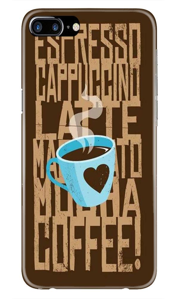 Love Coffee Mobile Back Case for iPhone 7 Plus  (Design - 351)
