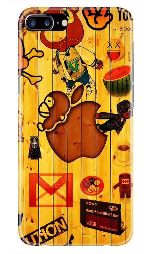 Wooden Texture Mobile Back Case for iPhone 7 Plus  (Design - 367)
