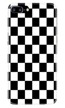 Black White Boxes Mobile Back Case for iPhone 7 Plus  (Design - 372)