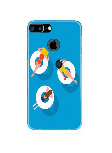 Girlish Mobile Back Case for iPhone 7 Plus Logo Cut(Design - 306)