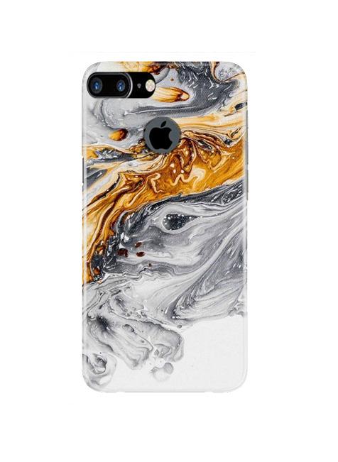 Marble Texture Mobile Back Case for iPhone 7 Plus Logo Cut(Design - 310)