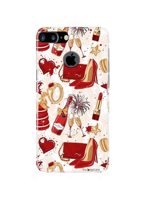 Girlish Mobile Back Case for iPhone 7 Plus Logo Cut  (Design - 312)