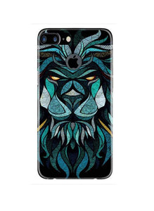 Lion Mobile Back Case for iPhone 7 Plus Logo Cut  (Design - 314)