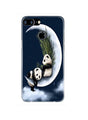 Panda Moon Mobile Back Case for iPhone 7 Plus Logo Cut  (Design - 318)
