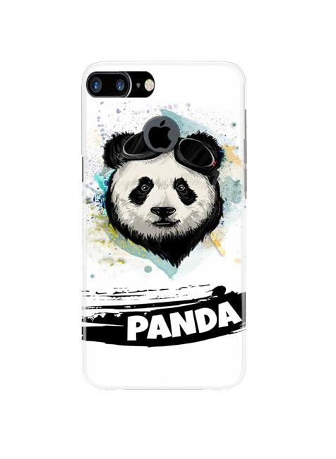 Panda Mobile Back Case for iPhone 7 Plus Logo Cut(Design - 319)