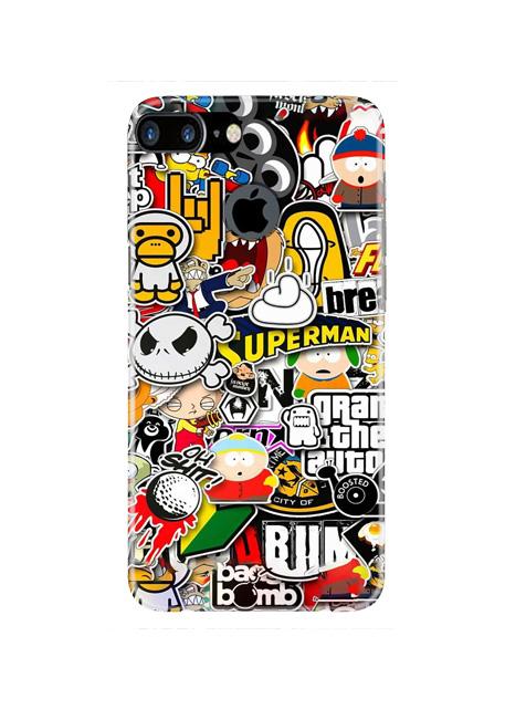 Designer Mobile Back Case for iPhone 7 Plus Logo Cut  (Design - 320)