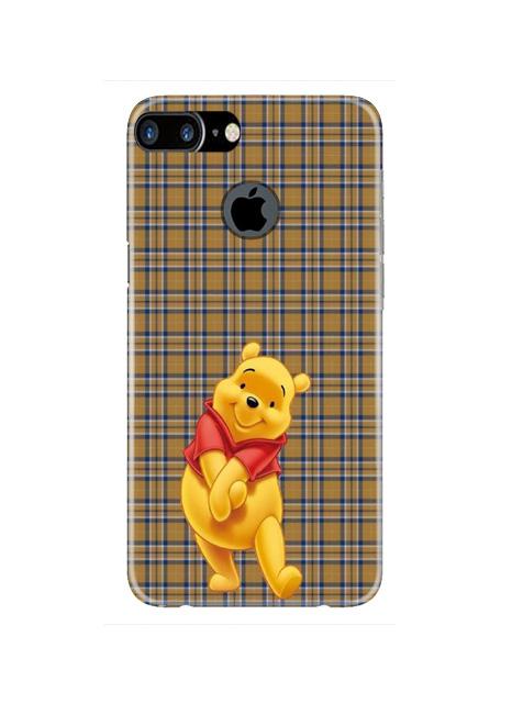 Pooh Mobile Back Case for iPhone 7 Plus Logo Cut  (Design - 321)