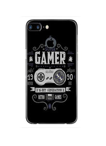 Gamer Mobile Back Case for iPhone 7 Plus Logo Cut  (Design - 330)