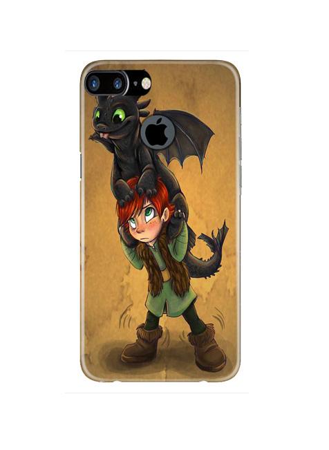 Dragon Mobile Back Case for iPhone 7 Plus Logo Cut(Design - 336)