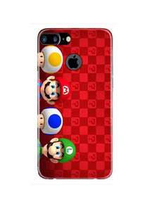 Mario Mobile Back Case for iPhone 7 Plus Logo Cut  (Design - 337)