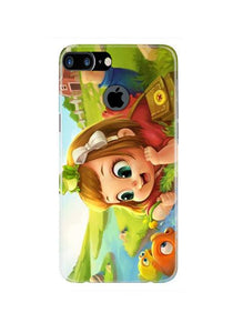 Baby Girl Mobile Back Case for iPhone 7 Plus Logo Cut  (Design - 339)