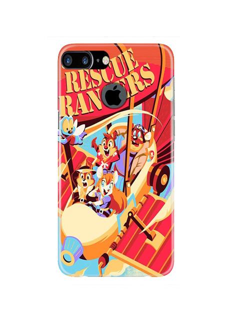 Rescue Rangers Mobile Back Case for iPhone 7 Plus Logo Cut  (Design - 341)