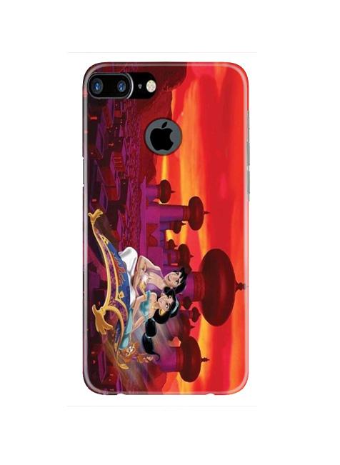 Aladdin Mobile Back Case for iPhone 7 Plus Logo Cut  (Design - 345)