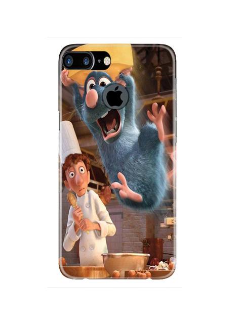 Ratatouille Mobile Back Case for iPhone 7 Plus Logo Cut  (Design - 347)