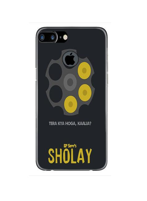 Sholay Mobile Back Case for iPhone 7 Plus Logo Cut  (Design - 356)