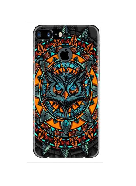Owl Mobile Back Case for iPhone 7 Plus Logo Cut  (Design - 360)