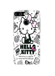 Hello Kitty Mobile Back Case for iPhone 7 Plus Logo Cut  (Design - 361)