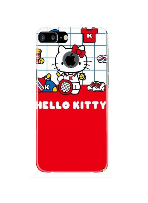 Hello Kitty Mobile Back Case for iPhone 7 Plus Logo Cut  (Design - 363)