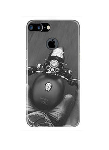 Royal Enfield Mobile Back Case for iPhone 7 Plus Logo Cut  (Design - 382)