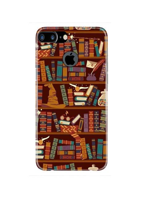 Book Shelf Mobile Back Case for iPhone 7 Plus Logo Cut  (Design - 390)