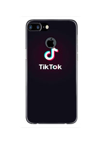 Tiktok Mobile Back Case for iPhone 7 Plus Logo Cut  (Design - 396)
