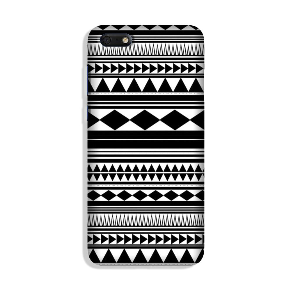 Black white Pattern Case for Redmi Y1 Lite