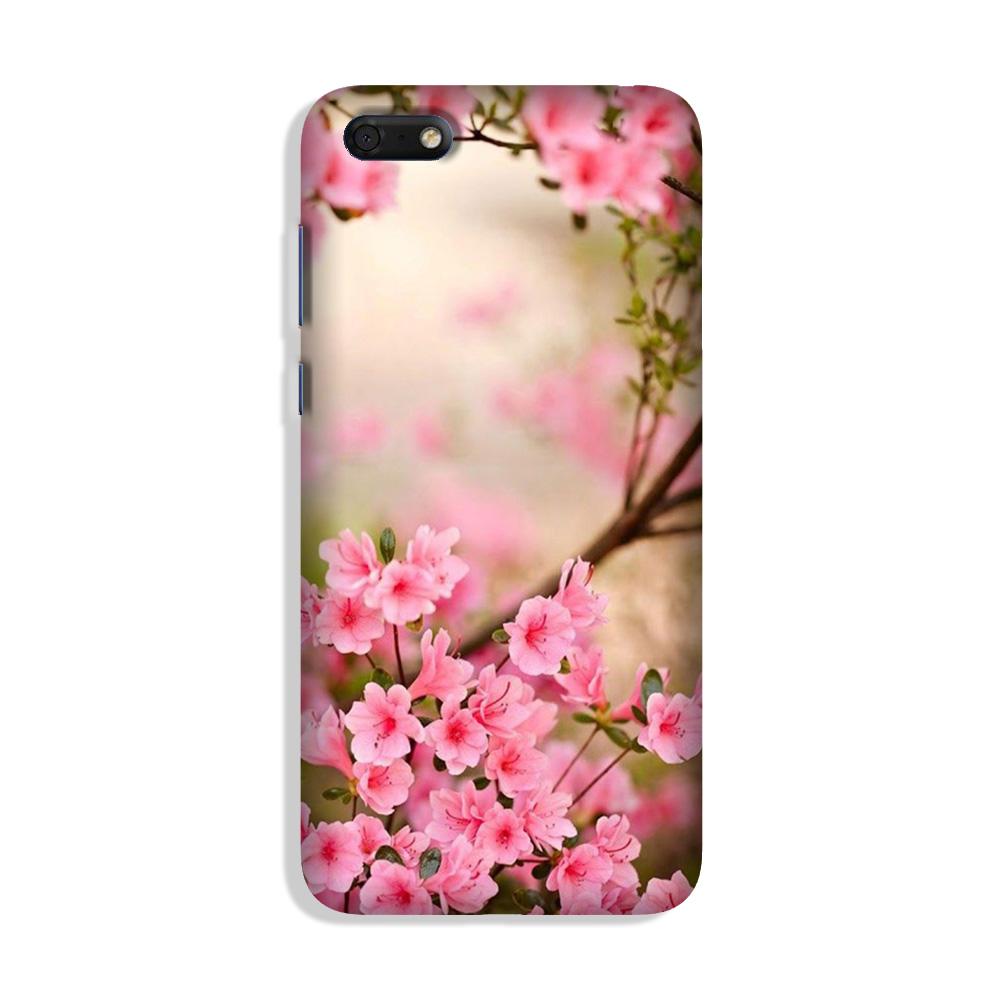 Pink flowers Case for Honor 7S