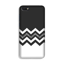 Black white Pattern Case for Honor 7S