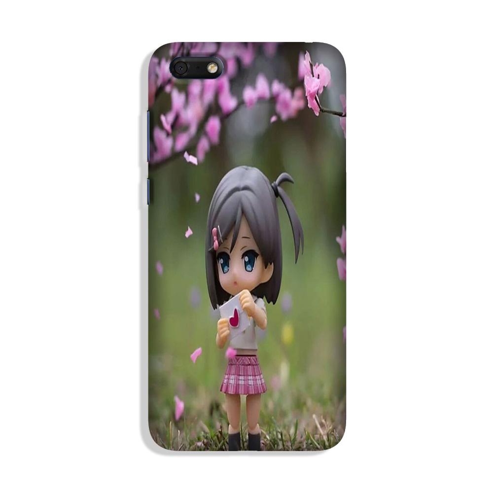 Cute Girl Case for Honor 7S