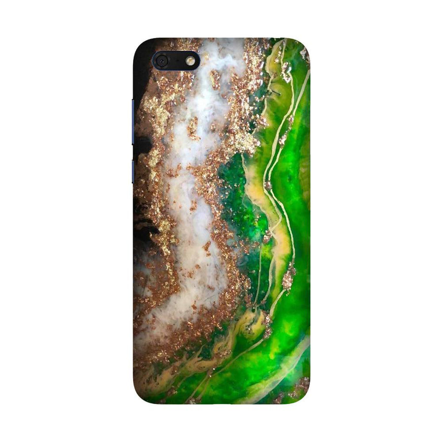 Marble Texture Mobile Back Case for Honor 7S (Design - 307)