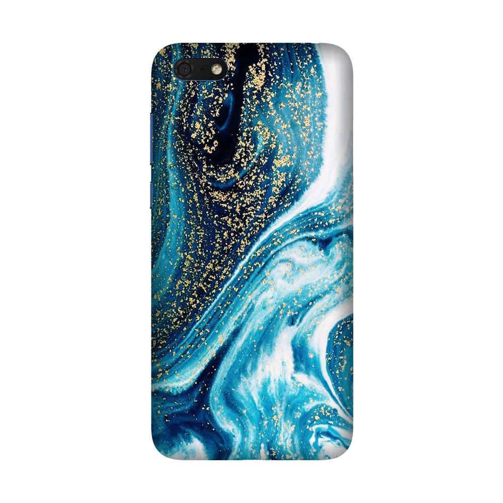 Marble Texture Mobile Back Case for Honor 7S (Design - 308)