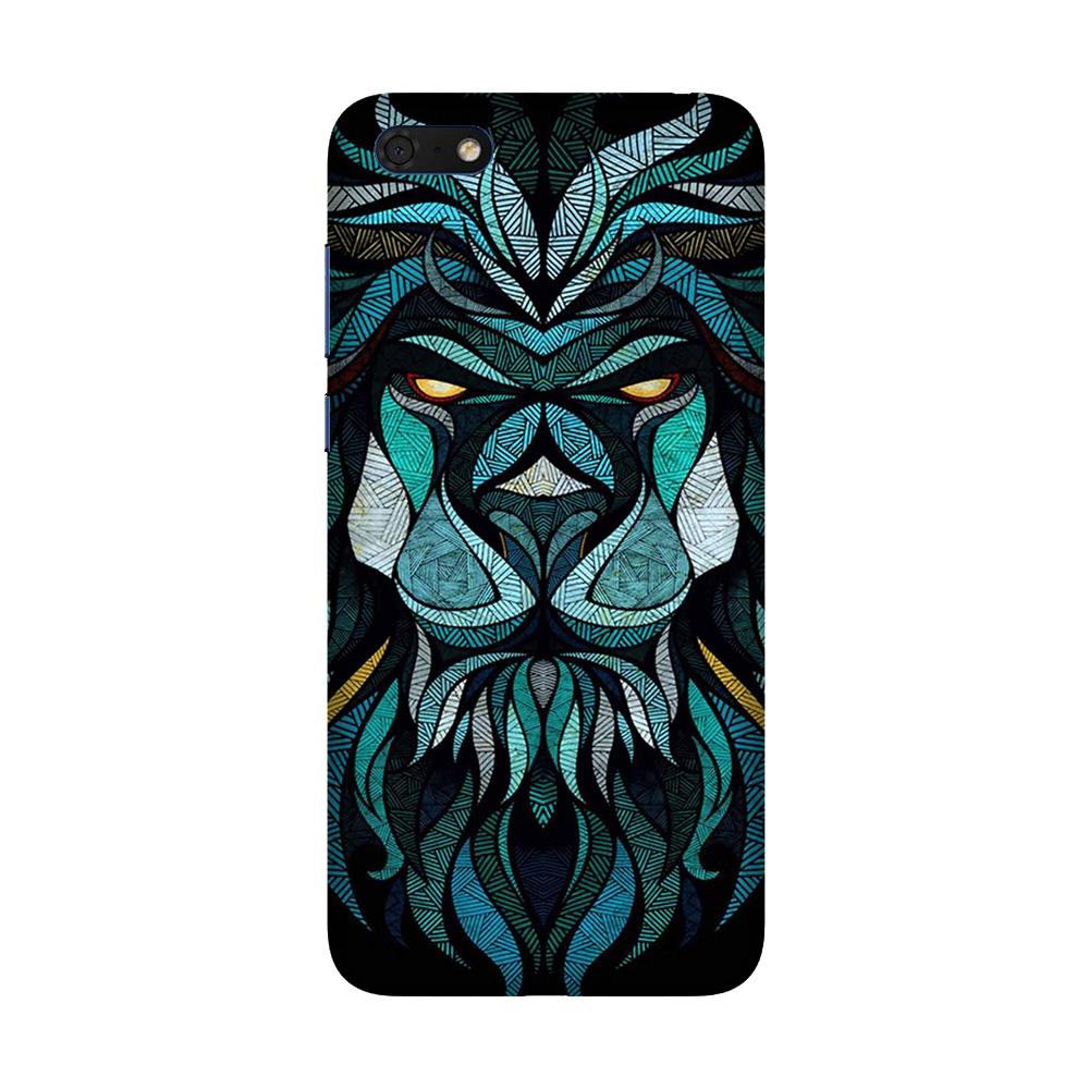 Lion Mobile Back Case for Honor 7S (Design - 314)