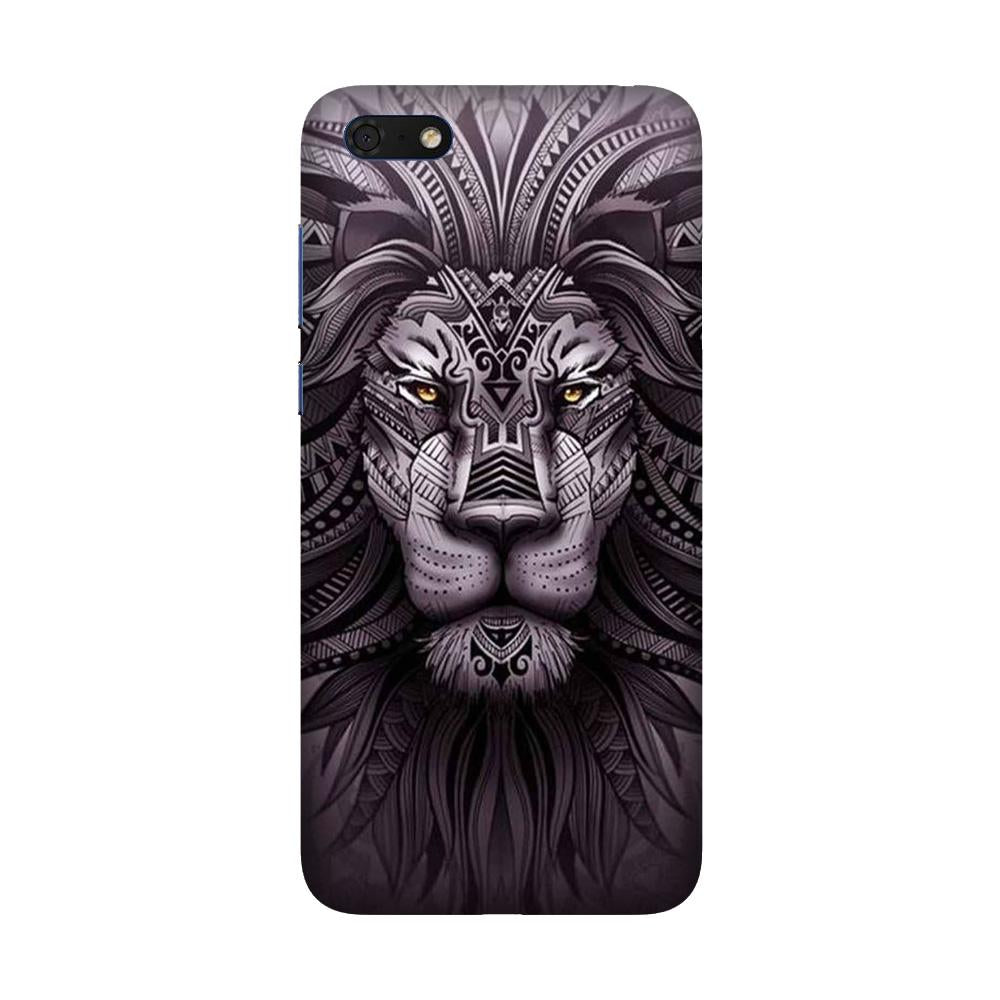 Lion Mobile Back Case for Honor 7S (Design - 315)