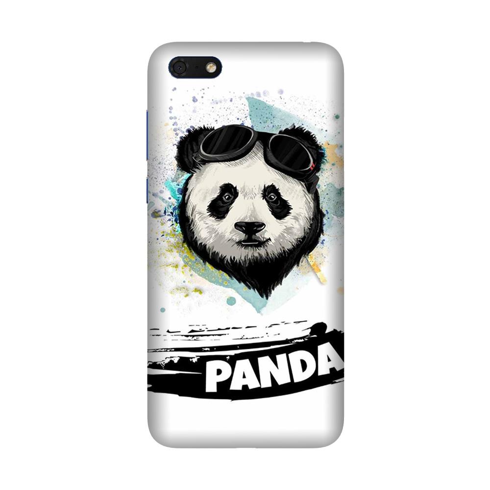 Panda Mobile Back Case for Honor 7S (Design - 319)