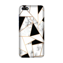 Marble Texture Mobile Back Case for Honor 7S (Design - 322)