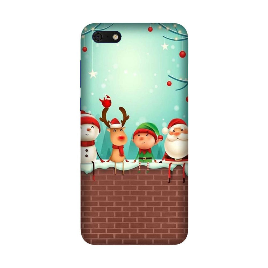 Santa Claus Mobile Back Case for Honor 7S (Design - 334)