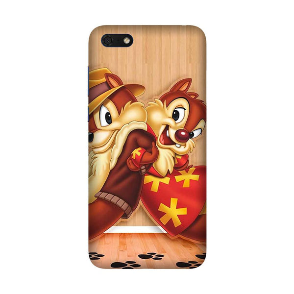 Chip n Dale Mobile Back Case for Honor 7S (Design - 335)