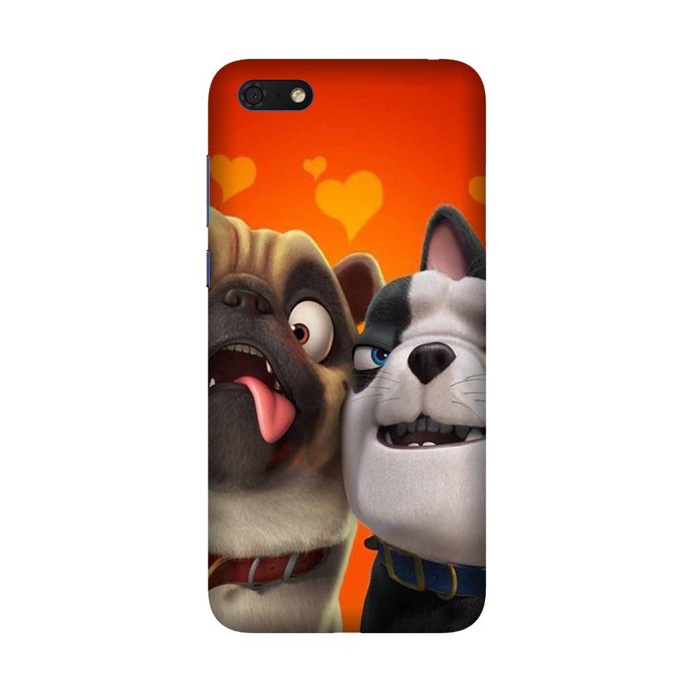 Dog Puppy Mobile Back Case for Honor 7S (Design - 350)