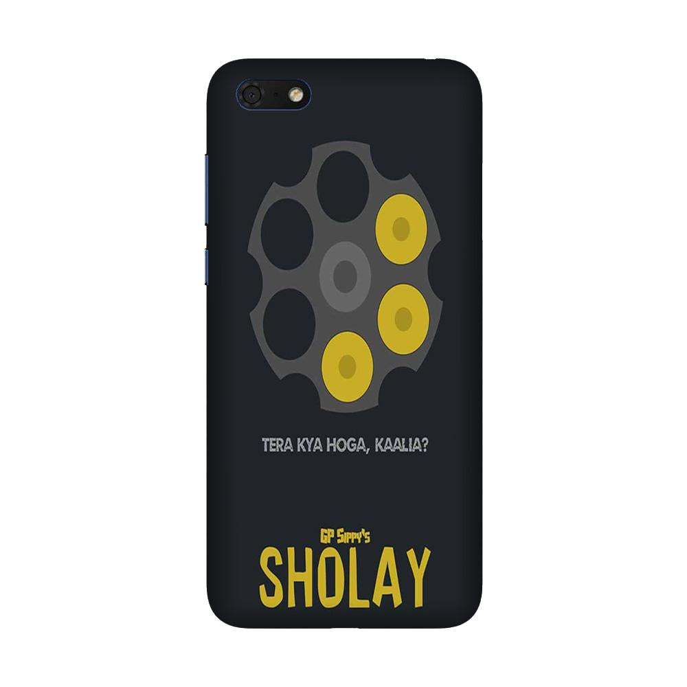 Sholay Mobile Back Case for Honor 7S (Design - 356)