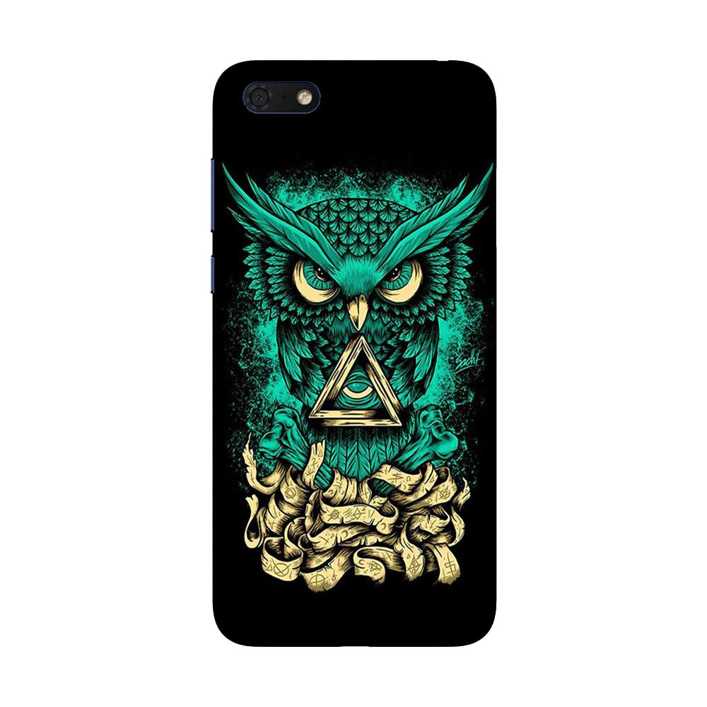 Owl Mobile Back Case for Honor 7S (Design - 358)