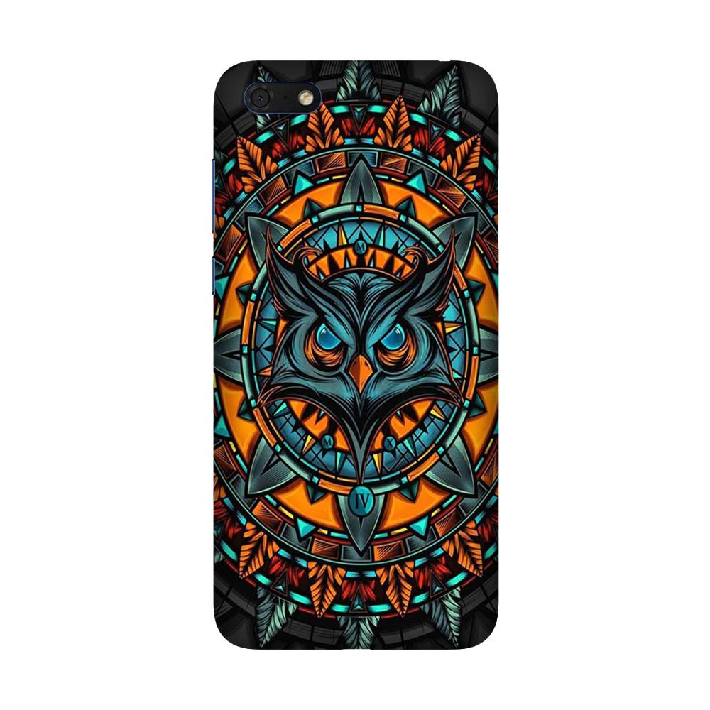 Owl Mobile Back Case for Honor 7S (Design - 360)