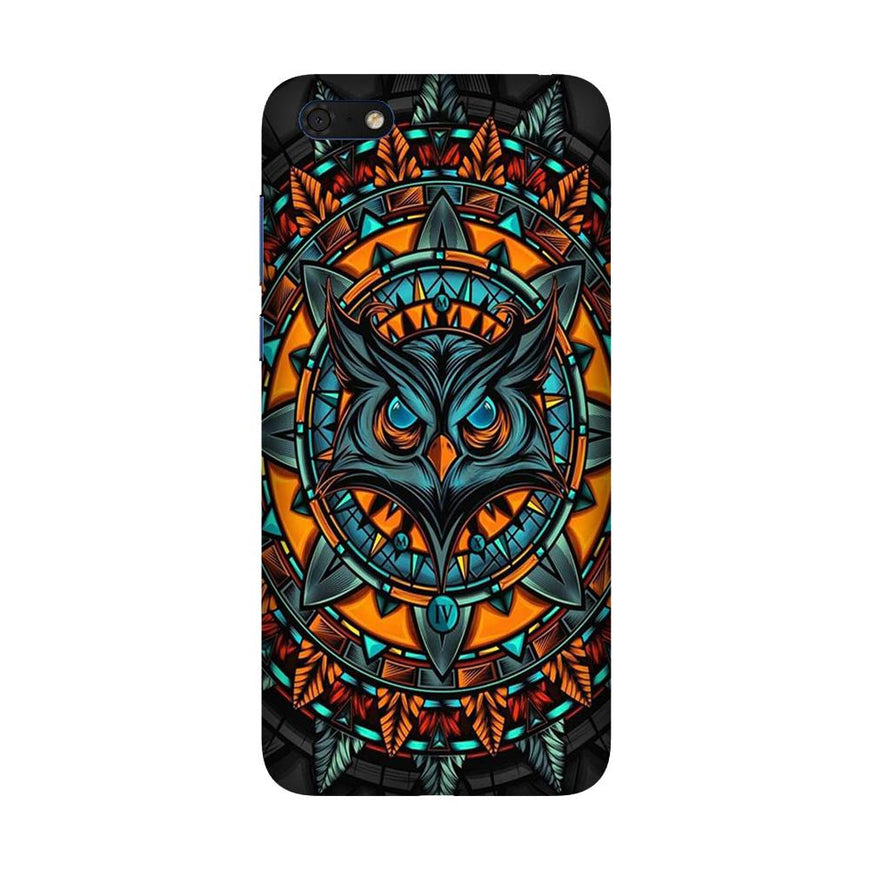 Owl Mobile Back Case for Honor 7S (Design - 360)