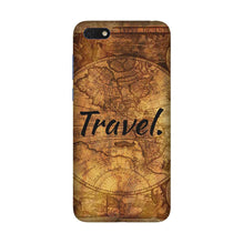 Travel Mobile Back Case for Honor 7S (Design - 375)