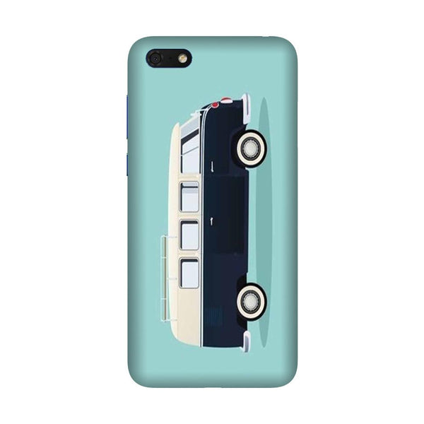 Travel Bus Mobile Back Case for Honor 7S (Design - 379)