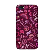 Party Theme Mobile Back Case for Honor 7S (Design - 392)